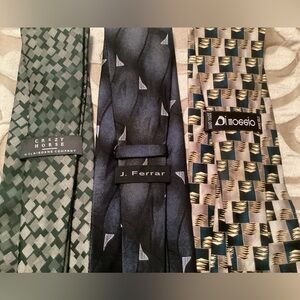 3 Men’s Silk Ties